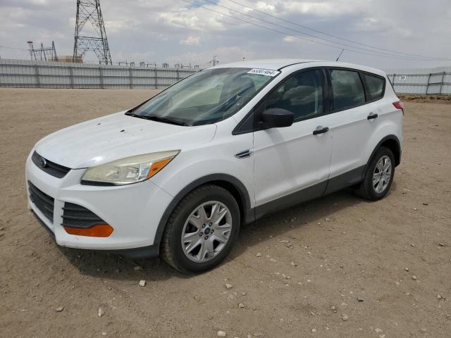 1FMCU0F77FUA63034 - 2015 FORD ESCAPE S WHITE photo 1