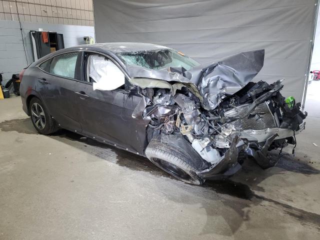 2HGFC2F69KH589946 - 2019 HONDA CIVIC LX GRAY photo 4