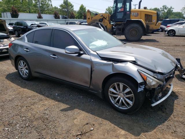 JN1BV7AR4FM422406 - 2015 INFINITI Q50 BASE SILVER photo 4