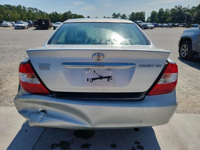 4T1BE32K94U352319 - 2004 TOYOTA CAMRY LE SILVER photo 6