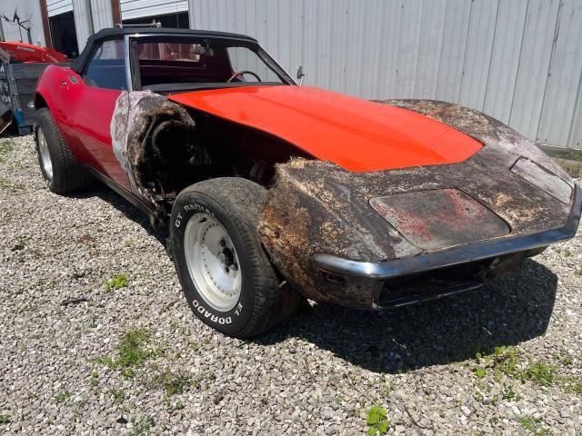 194678S401022 - 1968 CHEVROLET CORVETTE RED photo 2