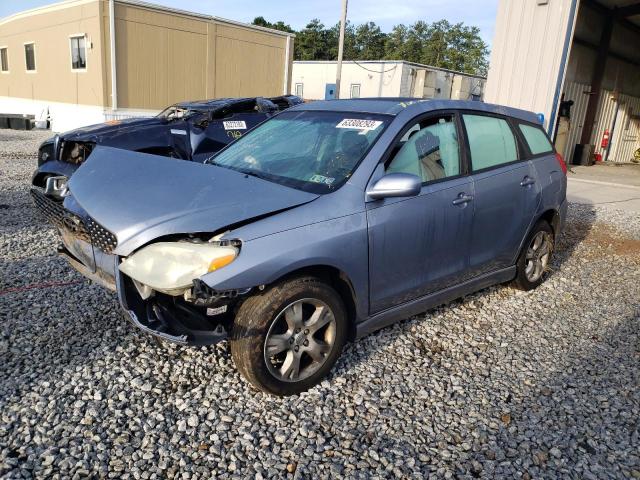 2T1KR38E64C211845 - 2004 TOYOTA COROLLA MA XR BLUE photo 1