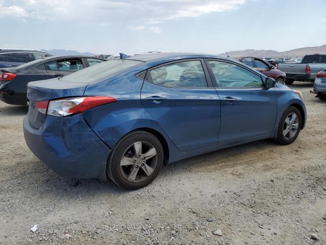 KMHDH4AE7DU951687 - 2013 HYUNDAI ELANTRA GLS BLUE photo 3