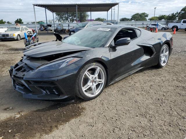 1G1YA2D48M5109333 - 2021 CHEVROLET CORVETTE STINGRAY 1LT BLACK photo 1