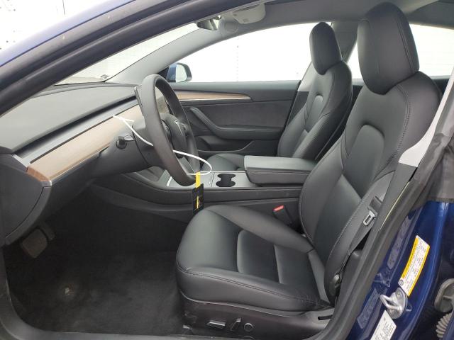 5YJ3E1EA7MF028973 - 2021 TESLA MODEL 3 蓝色 照片 7