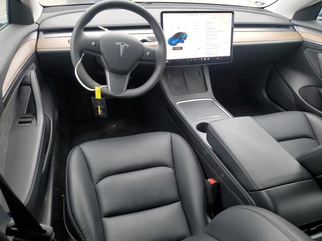 5YJ3E1EA7MF028973 - 2021 TESLA MODEL 3 蓝色 照片 8