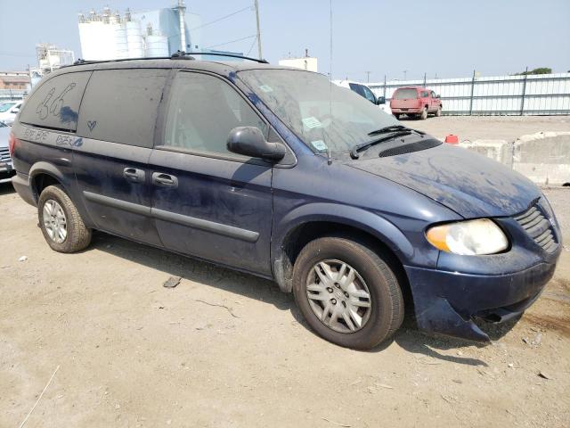 1D4GP24R55B271729 - 2005 DODGE CARAVAN SE BLUE photo 4