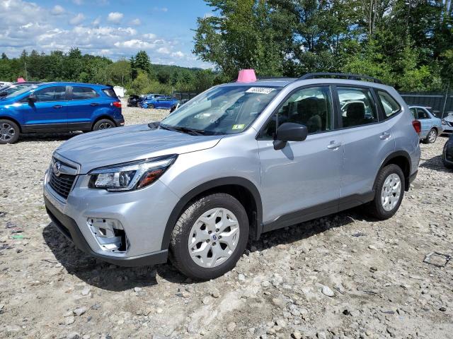 JF2SKACC6KH552963 - 2019 SUBARU FORESTER SILVER photo 1