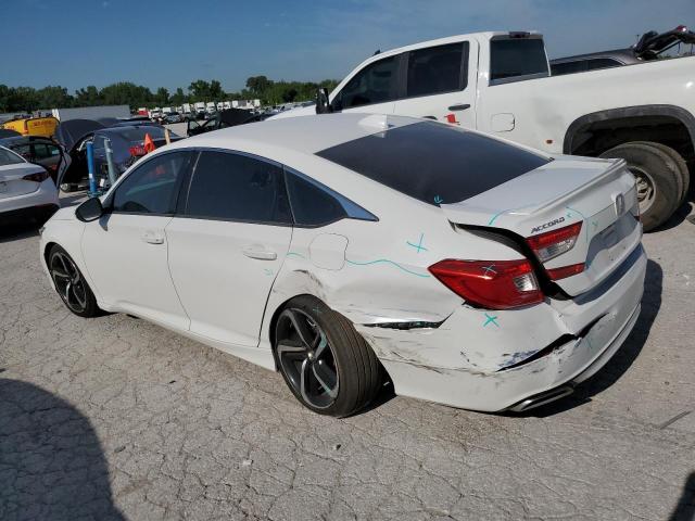 1HGCV1F35JA189294 - 2018 HONDA ACCORD SPORT თეთრი ფოტო 2