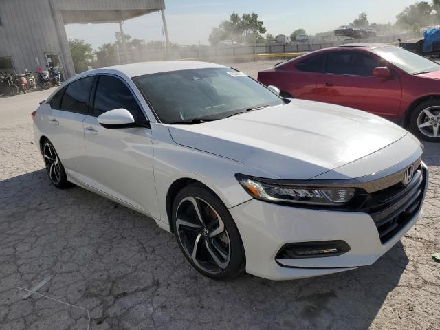 1HGCV1F35JA189294 - 2018 HONDA ACCORD SPORT თეთრი ფოტო 4