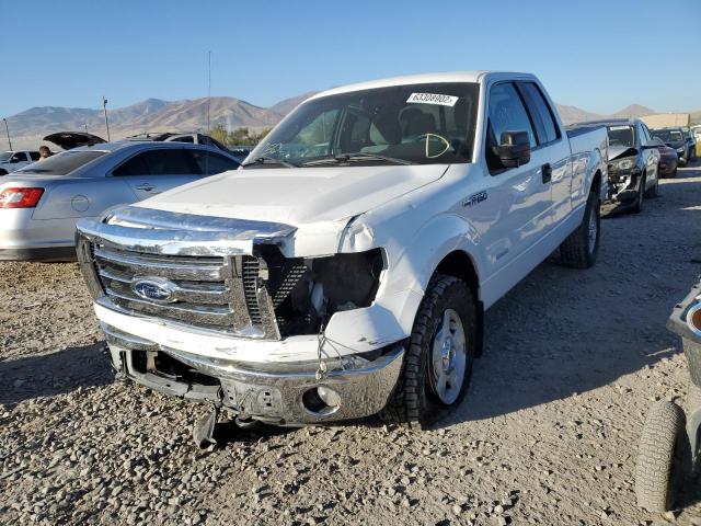 1FTFX1ET3BFC07657 - 2011 FORD F150 SUPER CAB WHITE photo 2