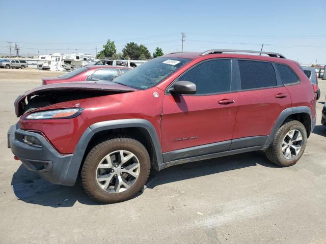 1C4PJMBSXGW154448 - 2016 JEEP CHEROKEE TRAILHAWK Qırmızı foto 1