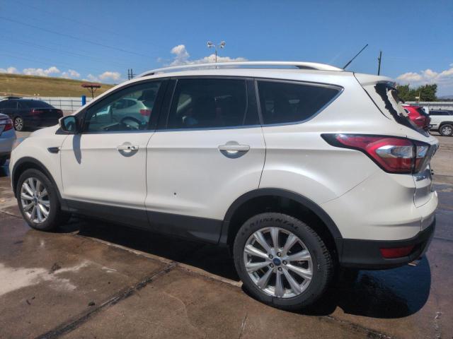 1FMCU9J92HUE19955 - 2017 FORD ESCAPE TITANIUM WHITE photo 2