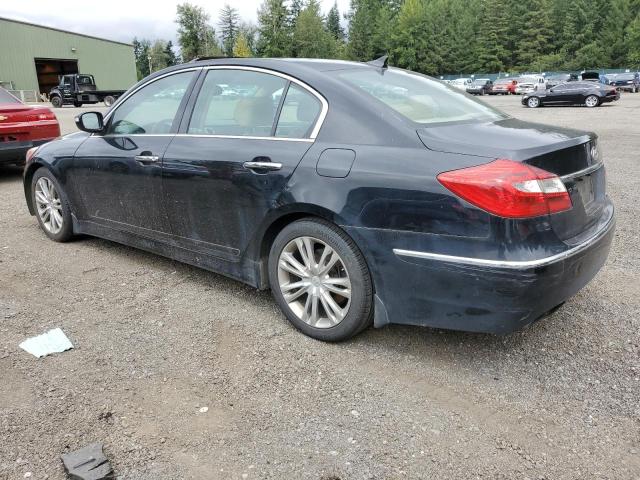 KMHGC4DD8DU256438 - 2013 HYUNDAI GENESIS 3.8L BLACK photo 2