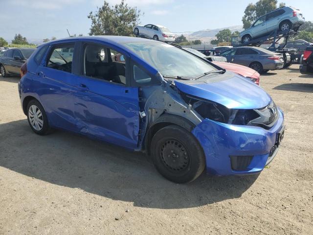 JHMGK5H57GX013835 - 2016 HONDA FIT LX BLUE photo 4