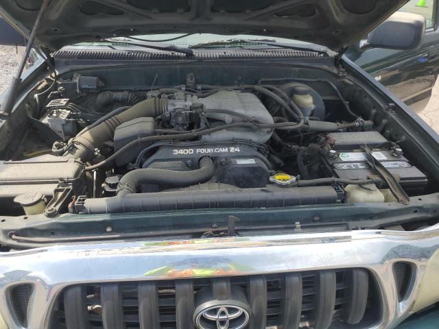 5TESN92N24Z348637 - 2003 TOYOTA TACOMA XTRACAB PRERUNNER მწვანე ფოტო 11