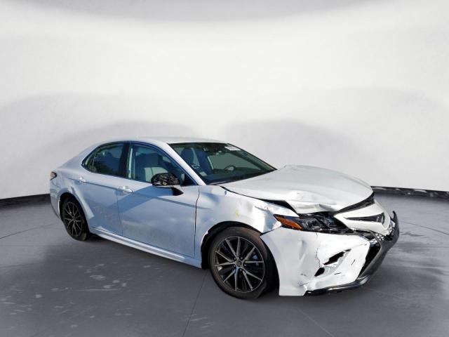 4T1G11AK7PU734327 - 2023 TOYOTA CAMRY SE NIGHT SHADE WHITE photo 4