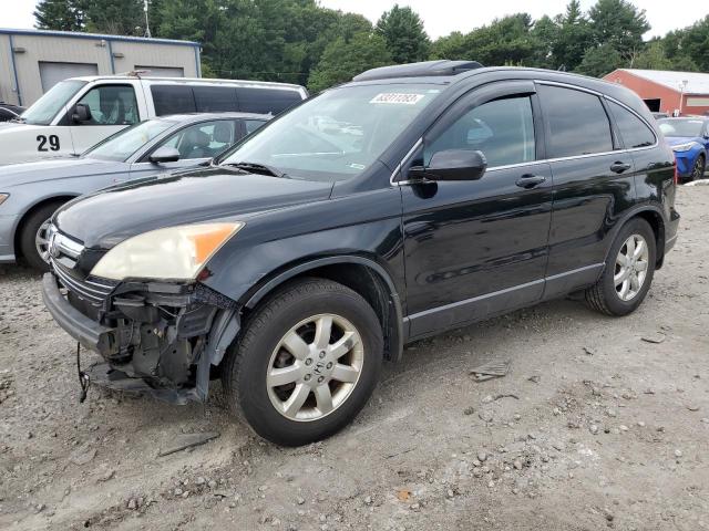 JHLRE48797C058959 - 2007 HONDA CR-V EXL BLACK photo 1