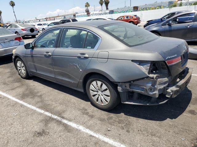 1HGCP2F30BA134821 - 2011 HONDA ACCORD LX GRAY photo 2