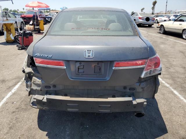 1HGCP2F30BA134821 - 2011 HONDA ACCORD LX GRAY photo 6