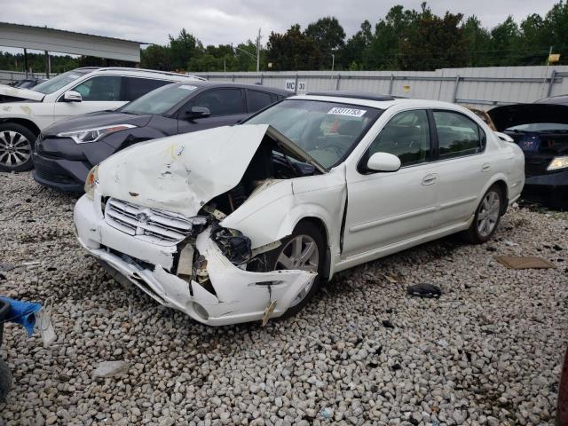 JN1DA31A33T431333 - 2003 NISSAN MAXIMA GXE GLE WHITE photo 1