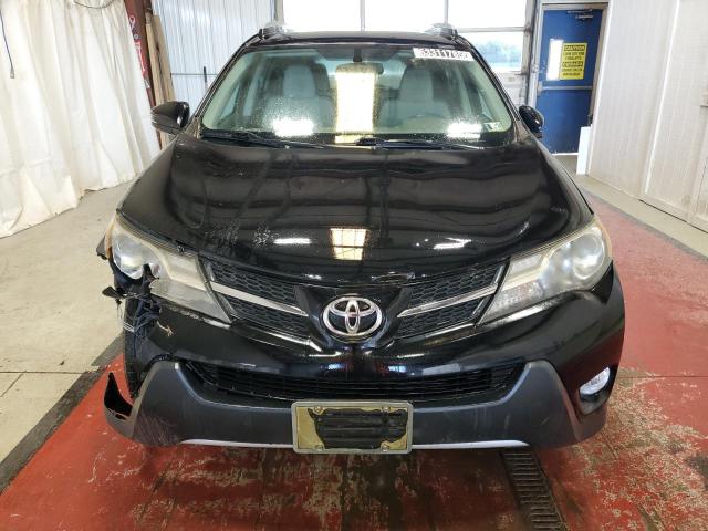 2T3RFREV4EW179595 - 2014 TOYOTA RAV4 XLE BLACK photo 5