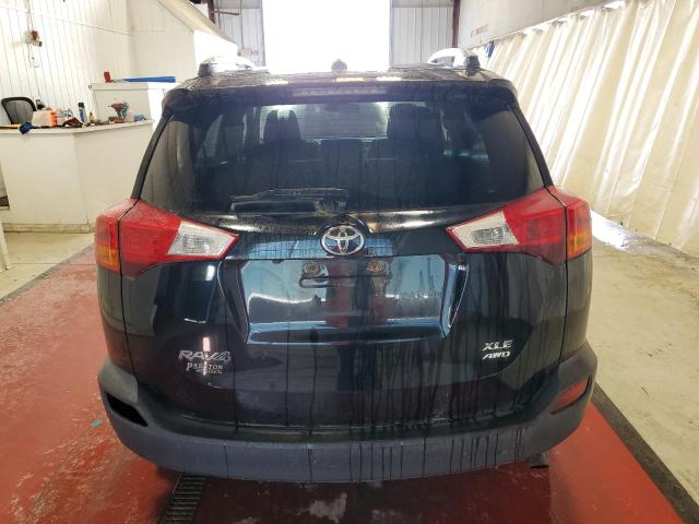 2T3RFREV4EW179595 - 2014 TOYOTA RAV4 XLE BLACK photo 6