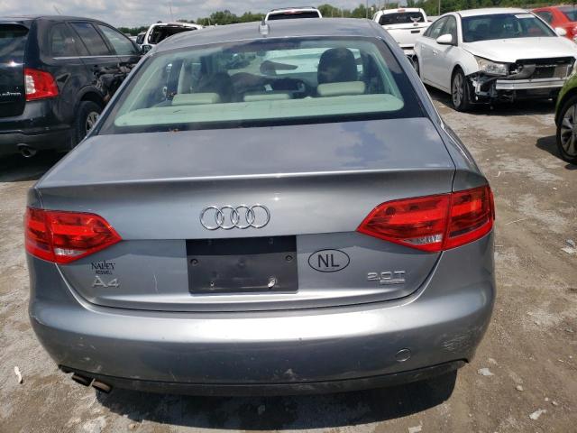 WAUSF78K09N021580 - 2009 AUDI A4 PREMIUM PLUS GRAY photo 6