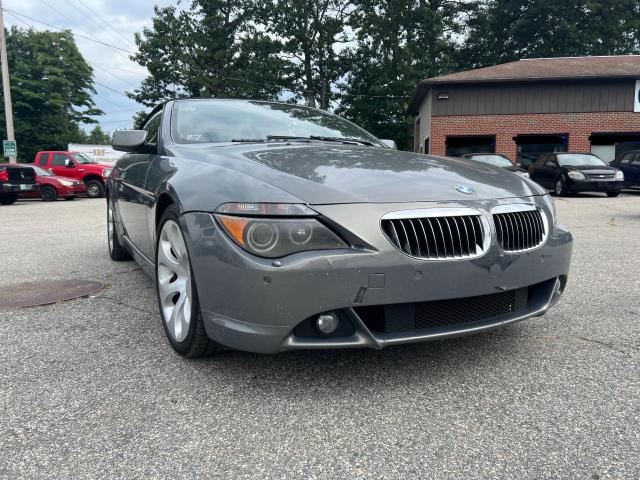 WBAEK73495B327867 - 2005 BMW 645 CI AUTOMATIC GRAY photo 1