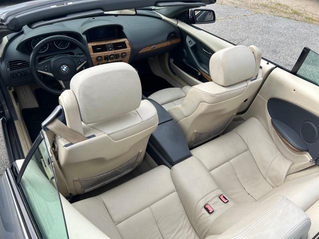 WBAEK73495B327867 - 2005 BMW 645 CI AUTOMATIC GRAY photo 9