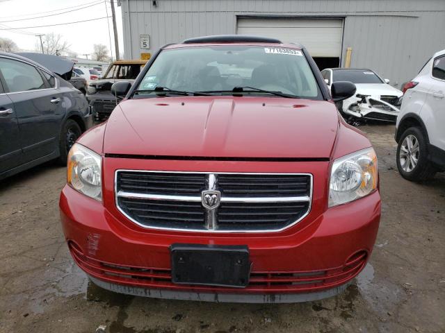 1B3HB48A49D149343 - 2009 DODGE CALIBER SXT RED photo 5