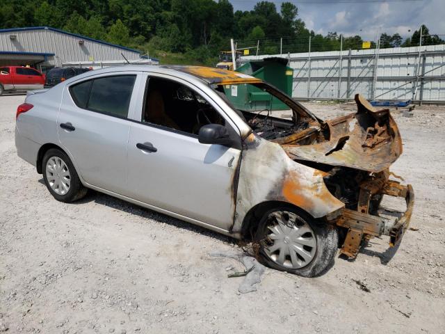 3N1CN7AP3FL896747 - 2015 NISSAN VERSA S SILVER photo 4