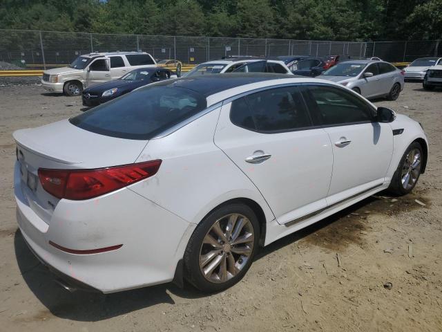 5XXGR4A69FG397570 - 2015 KIA OPTIMA SX WHITE photo 3