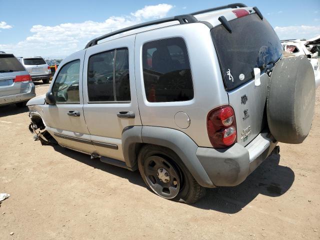 1J4GL48K36W183011 - 2006 JEEP LIBERTY SPORT 银色 照片 2