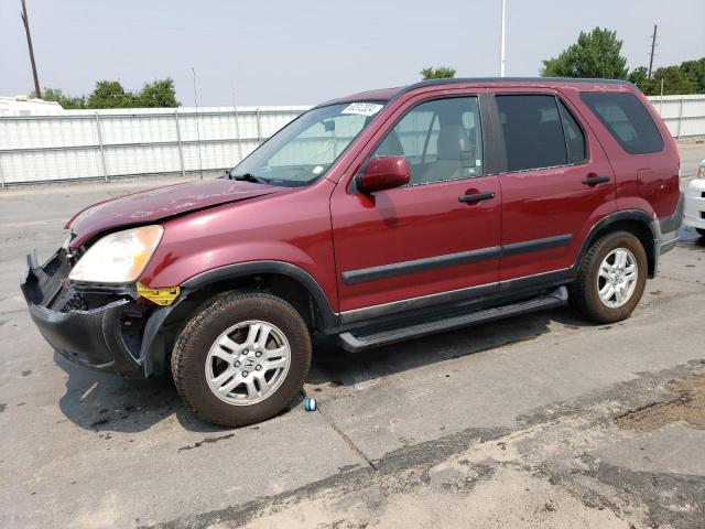 JHLRD78883C047488 - 2003 HONDA CR-V EX BURGUNDY photo 1