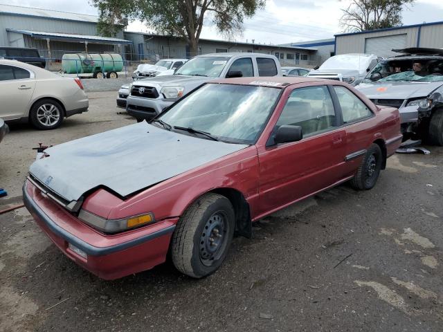 1HGCA6184KA009879 - 1989 HONDA ACCORD LXI RED photo 1