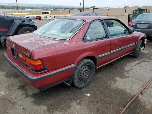 1HGCA6184KA009879 - 1989 HONDA ACCORD LXI RED photo 3