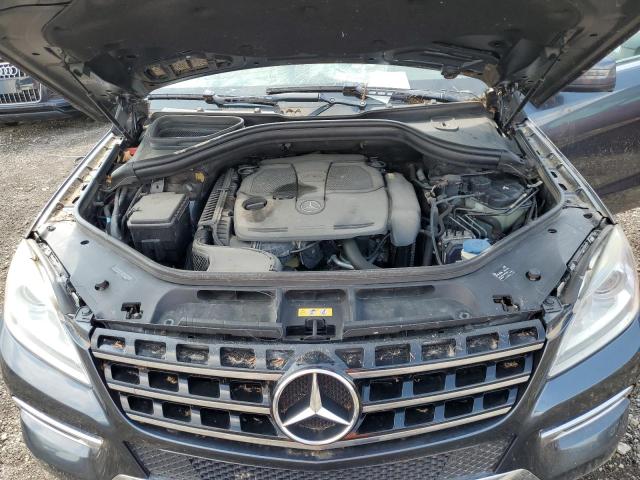 4JGDA5HB4CA016889 - 2012 MERCEDES-BENZ ML 350 4MATIC GRAY photo 12