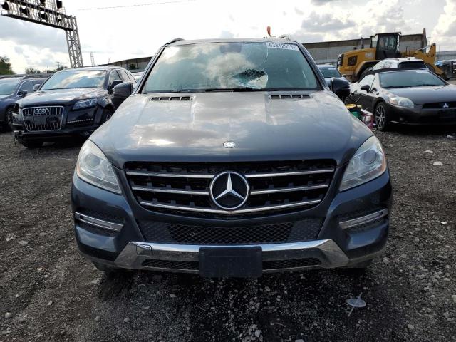 4JGDA5HB4CA016889 - 2012 MERCEDES-BENZ ML 350 4MATIC GRAY photo 5