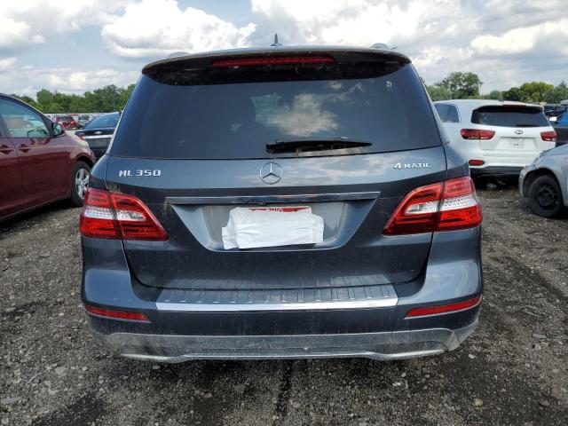 4JGDA5HB4CA016889 - 2012 MERCEDES-BENZ ML 350 4MATIC GRAY photo 6