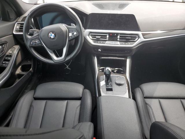 3MW5R7J04L8B05733 - 2020 BMW 330XI BLACK photo 8