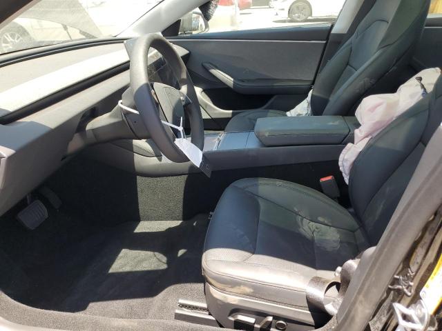 5YJ3E1EA2SF034905 - 2025 TESLA MODEL 3 Noir photo 7