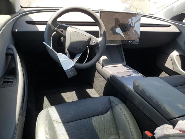 5YJ3E1EA2SF034905 - 2025 TESLA MODEL 3 Noir photo 8