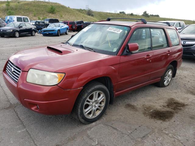JF1SG69696H703966 - 2006 SUBARU FORESTER 2.5XT RED photo 1