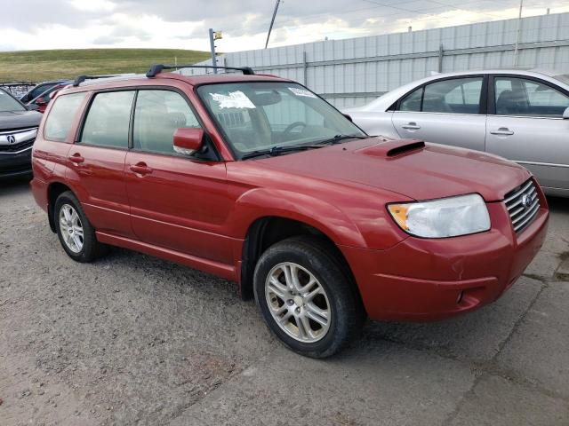 JF1SG69696H703966 - 2006 SUBARU FORESTER 2.5XT RED photo 4