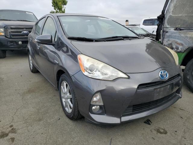 JTDKDTB3XC1011933 - 2012 TOYOTA PRIUS C CHARCOAL photo 4