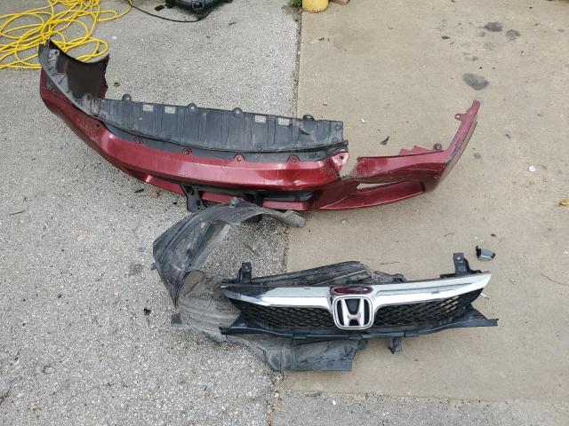 19XFA16659E010973 - 2009 HONDA CIVIC LX-S Rouge photo 12