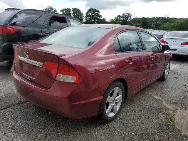 19XFA16659E010973 - 2009 HONDA CIVIC LX-S RED photo 3