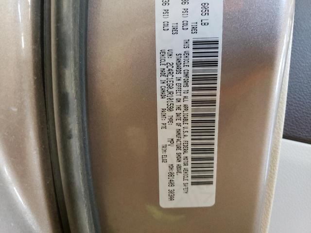 2C4RC1EG0JR101590 - 2018 CHRYSLER PACIFICA TOURING L PLUS SILVER photo 14