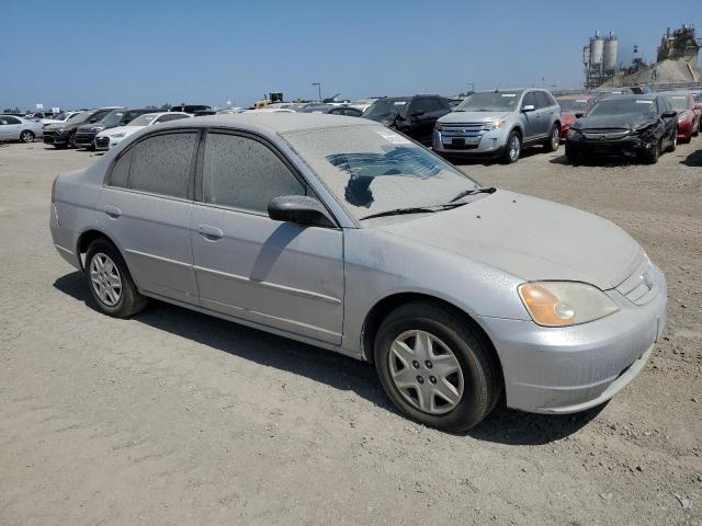 2HGES16563H543086 - 2003 HONDA CIVIC LX SILVER photo 4